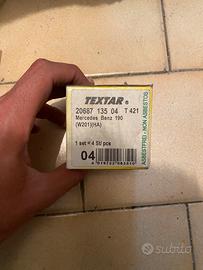 Pastiglie freno Textar per Mercedes 190 NUOVE