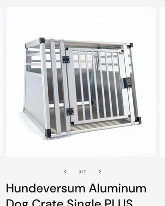 kennel trasportino auto alluminio