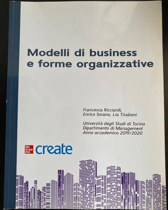 Modelli di business e forme organizzative