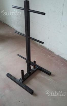 Porta pesi a colonna da palestra