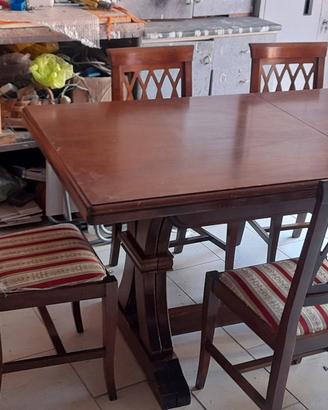 tavolo in legno misura 180 centimetri 