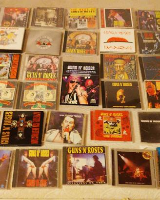 CD bootleg +2 VHS Guns n Roses 
