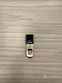Lexar F35 256GB - USB con Impronta Digitale