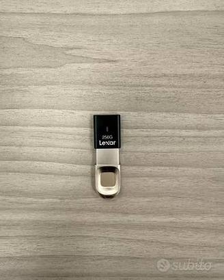 Lexar F35 256GB - USB con Impronta Digitale