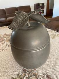 Centrotavola in peltro