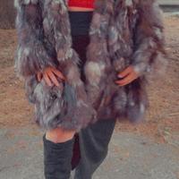 Pelliccia vera di volpe  lunga N. Palazzo ic 🐾✨
