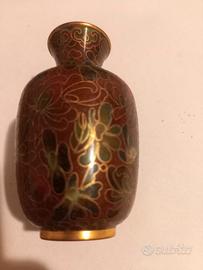 Vasetto vintage cloisonné smaltato – Crystal Drop