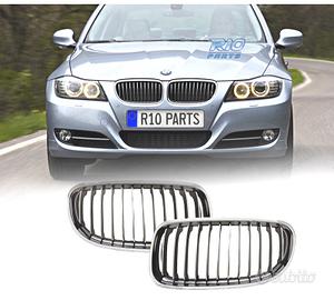 GRIGLIE BMW E90 08-12 CROMATO NERO