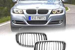 GRIGLIE BMW E90 08-12 CROMATO NERO