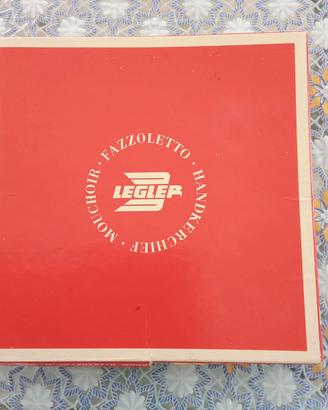 fazzoletti grafica optical+scatola legler anni '70