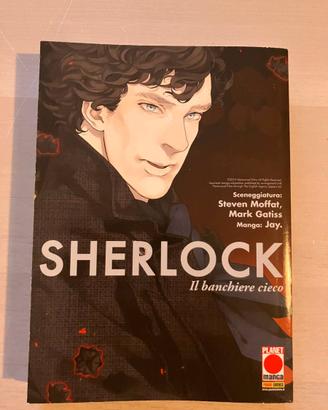 SHERLOCK - Il banchiere cieco - MANGA