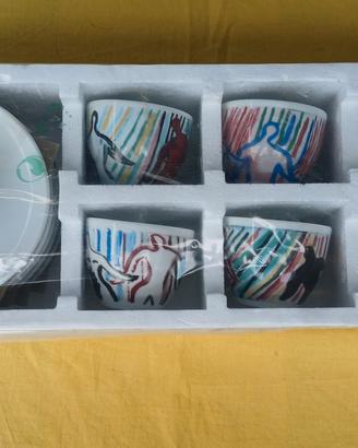Illy Collection SANDRO CHIA 1997  6+6 Nuove conf. 