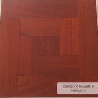 Parquet composito in legno Ipe massello