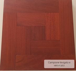 Parquet composito in legno Ipe massello