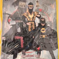 Costume 3 in 1 Zorro - Ninja - Batman 