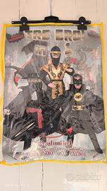 Costume 3 in 1 Zorro - Ninja - Batman 