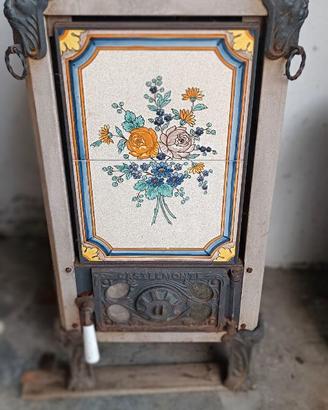 Stufa a legna vintage