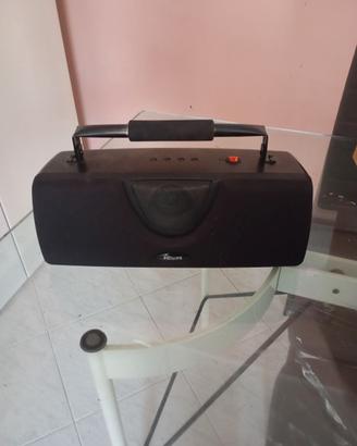 Cassa ampl. Bluetooth Philips 5+5 W  5 V con radio