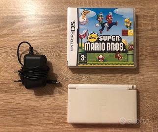 Nintendo DS Lite bianco + Super Mario Bros