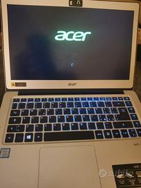  ACER SWIFT 3 i5 7G 8gb ram tastiera illuminata