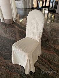 Sedie con coprisedia