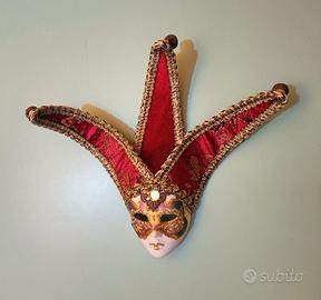 Maschera veneziana da giullare 