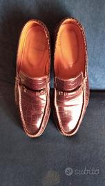 mocassini in pelle Santoni 