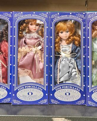 BAMBOLE " VICTORIAN STYLE " FINE PORCELLANA