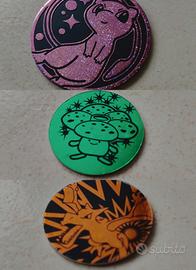 Lotto 3 monete pokemon 
