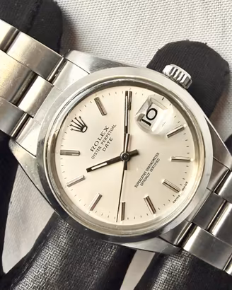 Rolex Oyster Date Ref. 1500 acciaio Dial Silver 🔝