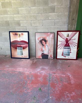 Manifesti pubblicitari Campari