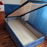 Letto singolo a contenitore