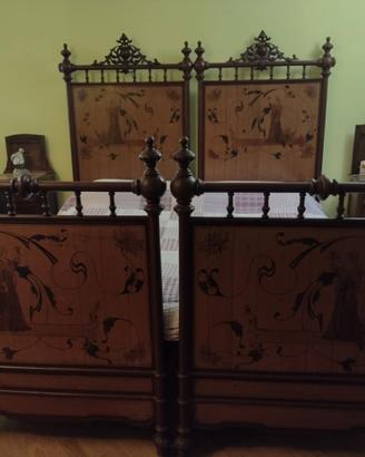 Letto in ferro battuto 