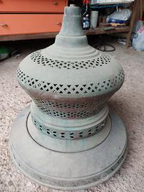 Braciere con coperchio