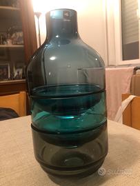 VASO IN VETRO FUSIONE LEONARDO