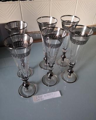 Bicchieri in cristallo 