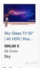 TV 55’’ ROSA - SKY GLASS