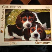 Puzzle con cani Clementoni 500 pezzi