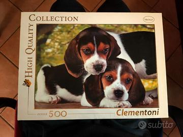 Puzzle con cani Clementoni 500 pezzi