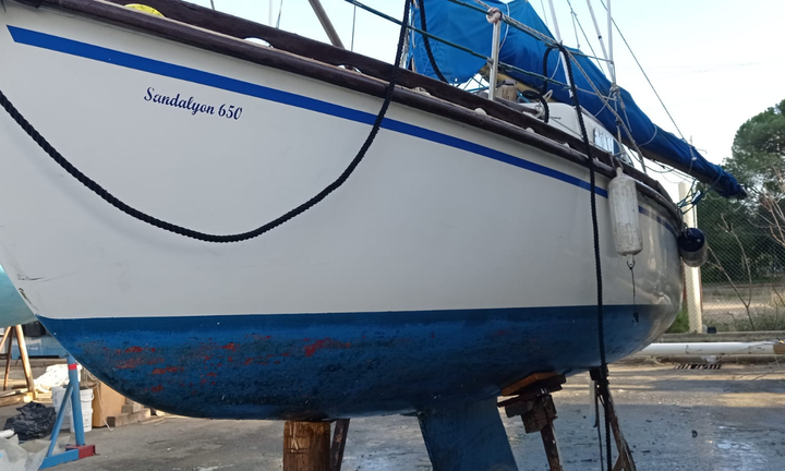Barca a vela Sandalyon 650