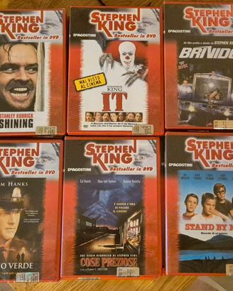18 dvd Stephen King bestseller DeAgostini