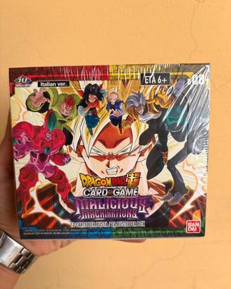 DRAGONBALL Z B08 Box 24 BUSTINE SEALED CARD GAME