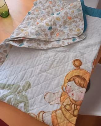 Materasso+4 set lenzuola+coperta THUN per lettino