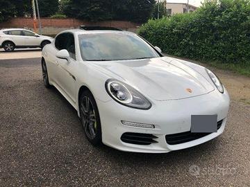 Porsche panamera hybrid 2014 bianca