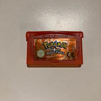 Gioco Pokemon rosso fuoco Originale!