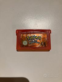 Gioco Pokemon rosso fuoco Originale!