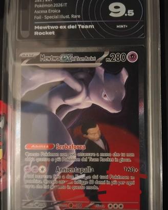Mewtwo ex del Team Rocket Ascesa eroica