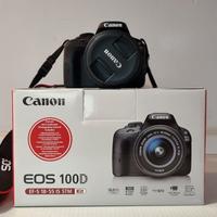 Canon EOS 100D + ottica