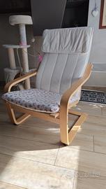 Poltrona Ikea Poang come nuova