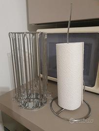 porta capsule caffè + porta rotolo Ikea 